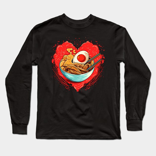 Ramen Lover Long Sleeve T-Shirt by Acid_rain